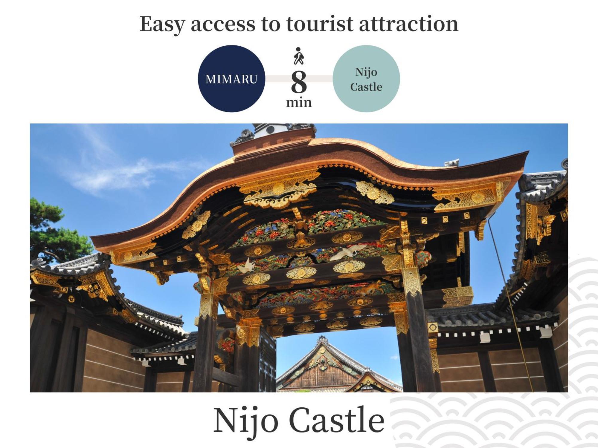 Mimaru Kyoto Nijo Castle Hotel Exterior photo